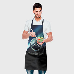 Фартук кулинарный Mercedes, цвет: 3D-принт — фото 2