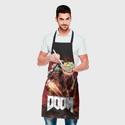 Фартук кулинарный Doom, цвет: 3D-принт — фото 2