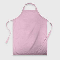 Фартук кулинарный Светло-розовый, цвет: 3D-принт