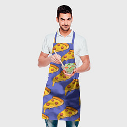 Фартук кулинарный Кусочки пиццы, цвет: 3D-принт — фото 2
