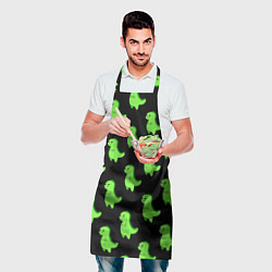 Фартук кулинарный Динозавры, цвет: 3D-принт — фото 2