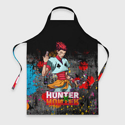 Фартук кулинарный Хисока Hunter x Hunter, цвет: 3D-принт