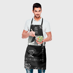 Фартук кулинарный Аниме девушка, цвет: 3D-принт — фото 2