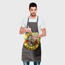 Фартук кулинарный Guns n Roses, цвет: 3D-принт — фото 2