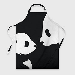 Фартук кулинарный Panda, цвет: 3D-принт