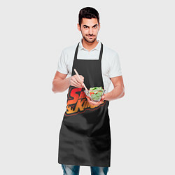 Фартук кулинарный Шаман Кинг, цвет: 3D-принт — фото 2