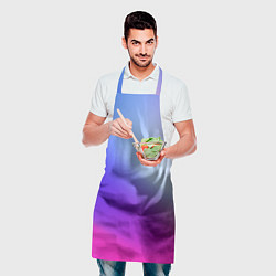 Фартук кулинарный Градиент Облаков, цвет: 3D-принт — фото 2