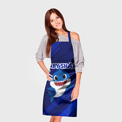 Фартук кулинарный BABY SHARK БЭБИ ШАРК, цвет: 3D-принт — фото 2