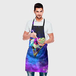 Фартук кулинарный Моя геройская академия, цвет: 3D-принт — фото 2
