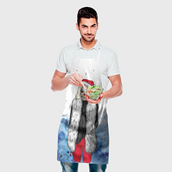 Фартук кулинарный Леди Зима, цвет: 3D-принт — фото 2