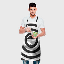 Фартук кулинарный Узор Академия Амбрелла, цвет: 3D-принт — фото 2