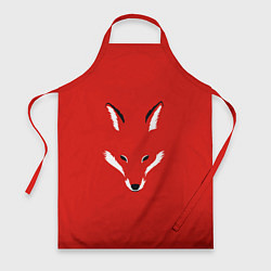 Фартук кулинарный Fox minimalism, цвет: 3D-принт