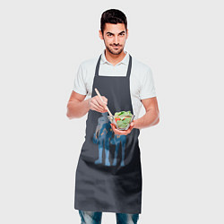 Фартук кулинарный Danger Duo, цвет: 3D-принт — фото 2