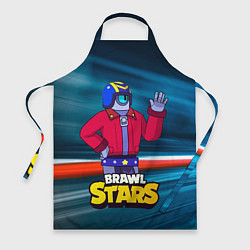 Фартук кулинарный STU СТУ Brawl Stars, цвет: 3D-принт