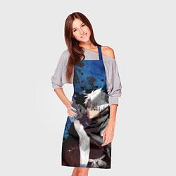 Фартук кулинарный Тосиро Хицугая Блич, цвет: 3D-принт — фото 2