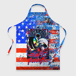 Фартук кулинарный Daft Punk american dream, цвет: 3D-принт
