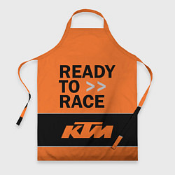 Фартук кулинарный KTM READY TO RACE Z, цвет: 3D-принт