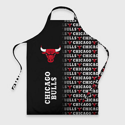 Фартук кулинарный CHICAGO BULLS 7, цвет: 3D-принт