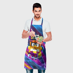Фартук кулинарный Грифф Griff Brawl Stars, цвет: 3D-принт — фото 2