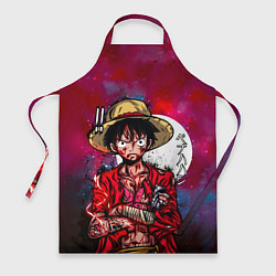 Фартук кулинарный Луффи One Piece Большой куш, цвет: 3D-принт