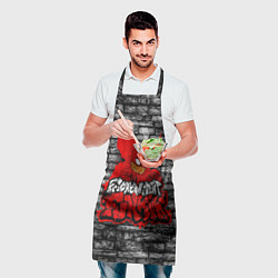 Фартук кулинарный Friday Night Funkin TrickyWall, цвет: 3D-принт — фото 2