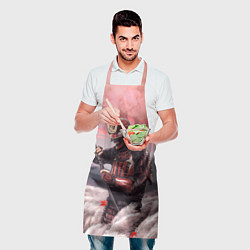 Фартук кулинарный Ghost of Tsushim Призрак Цусимы Z, цвет: 3D-принт — фото 2