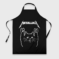 Фартук кулинарный METALLICA МЕТАЛЛИКА, цвет: 3D-принт