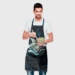 Фартук кулинарный Морская угроза, цвет: 3D-принт — фото 2