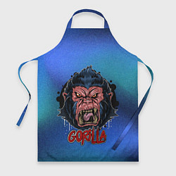 Фартук кулинарный Gorilla hard, цвет: 3D-принт