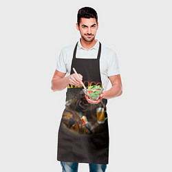 Фартук кулинарный ПИВОСОС Сталкер 2, цвет: 3D-принт — фото 2