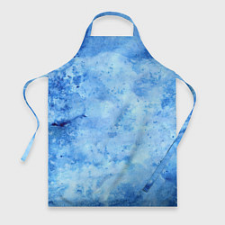 Фартук кулинарный Красочная синева, цвет: 3D-принт