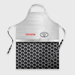 Фартук кулинарный Toyota Стальная решетка, цвет: 3D-принт