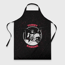 Фартук кулинарный Tommy Ramone, цвет: 3D-принт