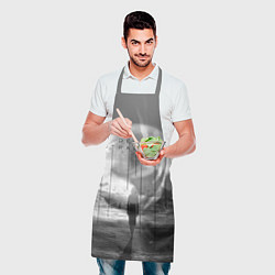 Фартук кулинарный DEATH STRANDING PRESIDENT USA, цвет: 3D-принт — фото 2