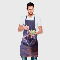Фартук кулинарный Кэ Цин в примогеме, цвет: 3D-принт — фото 2