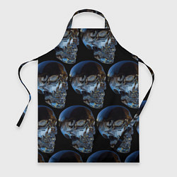 Фартук кулинарный Vanguard skull pattern 2022, цвет: 3D-принт