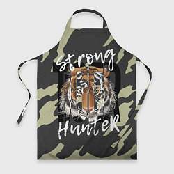 Фартук кулинарный Strong tiger, цвет: 3D-принт