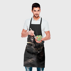 Фартук кулинарный The Grim Buffoon, цвет: 3D-принт — фото 2