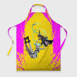 Фартук кулинарный Летящая Джинкс, цвет: 3D-принт