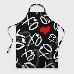 Фартук кулинарный The Weeknd - XO, цвет: 3D-принт