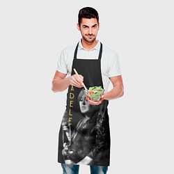 Фартук кулинарный Певица Adele, цвет: 3D-принт — фото 2