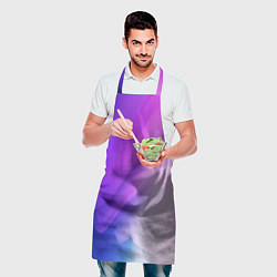 Фартук кулинарный Волновой Градиент, цвет: 3D-принт — фото 2