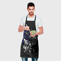Фартук кулинарный Бездомный Бог главные герои, цвет: 3D-принт — фото 2