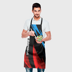 Фартук кулинарный BMW Логотип Узор, цвет: 3D-принт — фото 2