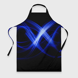 Фартук кулинарный Синяя бесконечность энергии, цвет: 3D-принт