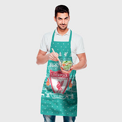 Фартук кулинарный НОВОГОДНИЙ СВИТЕР LIVERPOOL, цвет: 3D-принт — фото 2