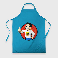 Фартук кулинарный Serious boy, цвет: 3D-принт