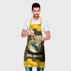 Фартук кулинарный РЕАЛ МАДРИД Real Madrid Графика, цвет: 3D-принт — фото 2