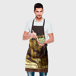 Фартук кулинарный Salvador Dali - Soft self portrait, цвет: 3D-принт — фото 2