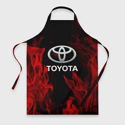 Фартук кулинарный Toyota Red Fire, цвет: 3D-принт